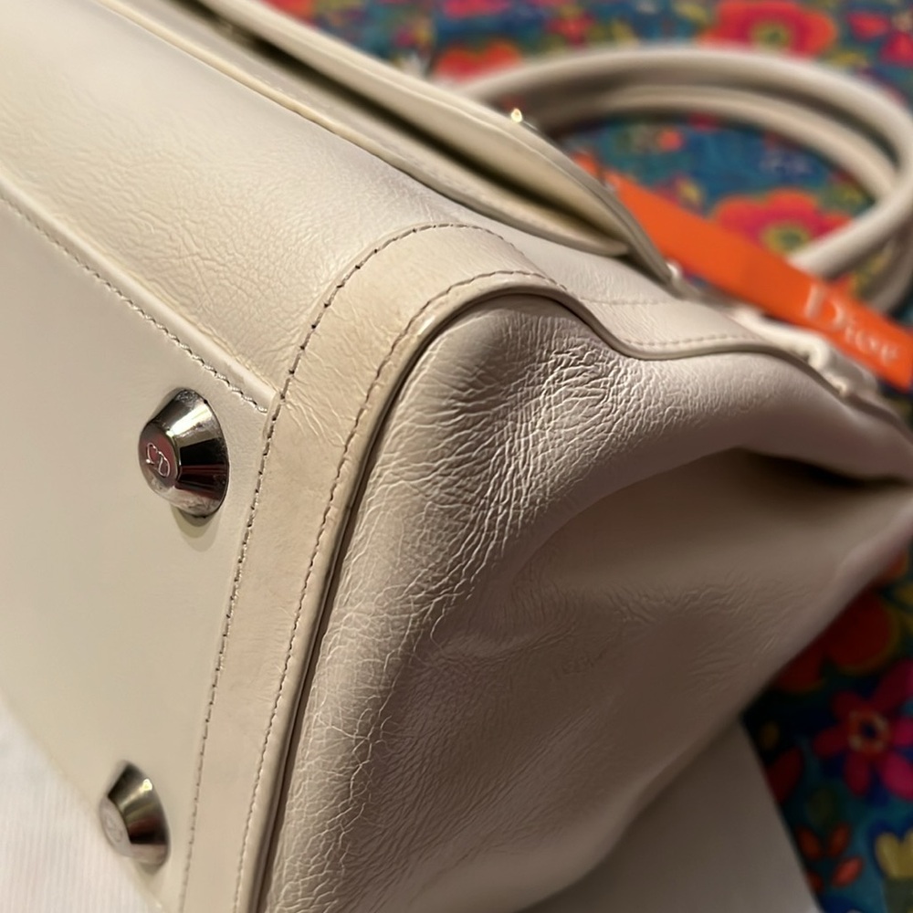 FLASH SALE🔥🔥EXCELLENT CONDITION💕BEAUTIFUL💗 VINTAGE CHRISTIAN DIOR FLIGHT BAG💗💗💗 - Picture 7 of 16